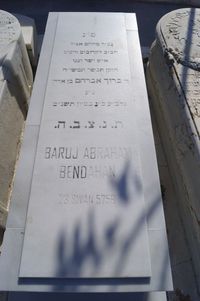 ABRAHAM BENDAHAN BARUJ